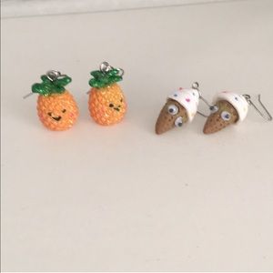 Bundle of claire's earrings